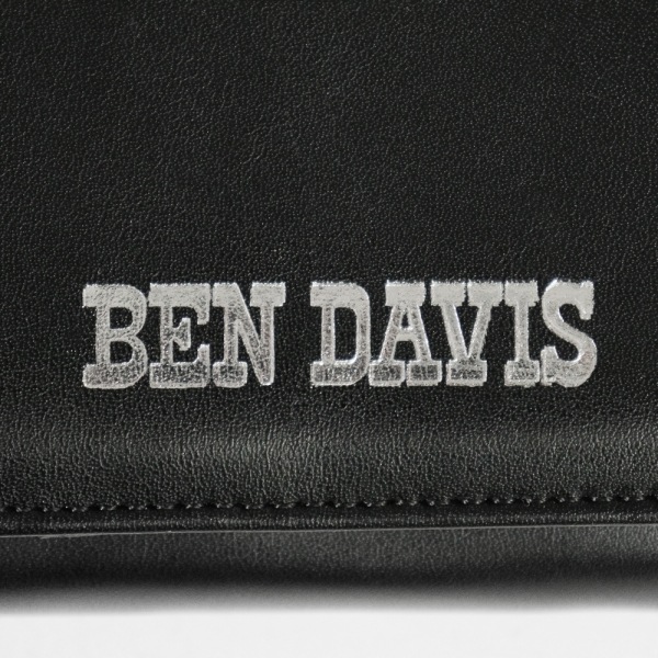 ベンデイビス BEN DAVIS 三つ折り財布 WALLET ミニウォレット メンズ レディース ロゴ ブラック BDW-8395 BLACK | ブランド [正規取扱店]