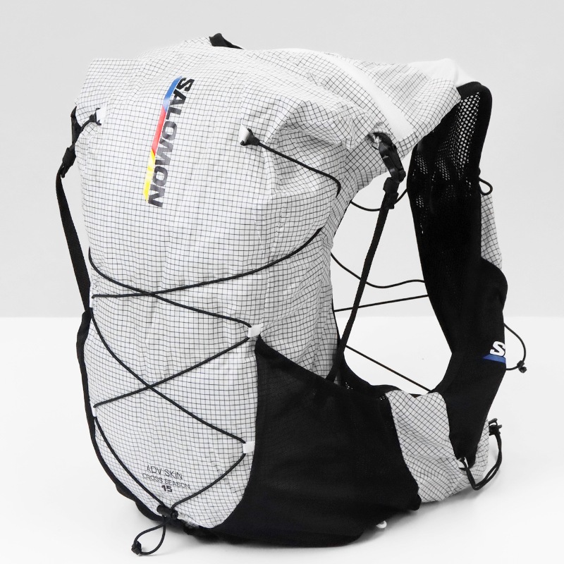 サロモン SALOMON ランニングベスト ユニセックス ADV SKIN CROSS SEASON RACE FLAG トレイルランニング リュック バックパック ハイドレーションバッグ 2026SS M/L 15L LC2091900 ホワイト ブラック | ブランド [正規取扱店]