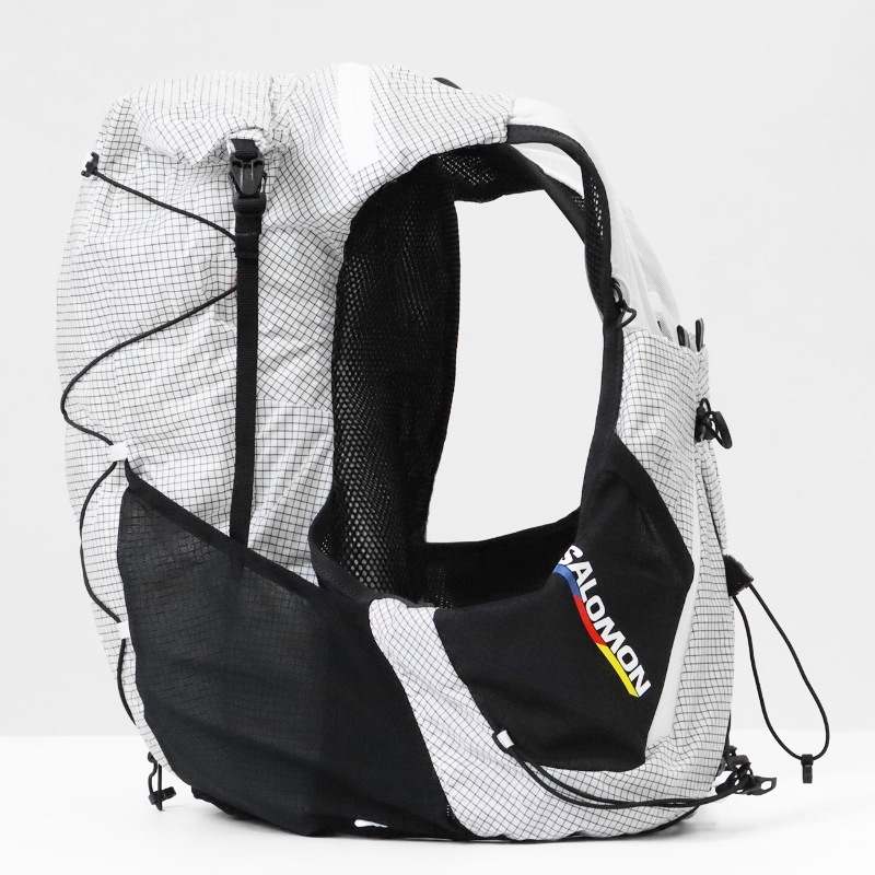 サロモン SALOMON ランニングベスト ユニセックス ADV SKIN CROSS SEASON RACE FLAG トレイルランニング リュック バックパック ハイドレーションバッグ 2026SS M/L 15L LC2091900 ホワイト ブラック | ブランド [正規取扱店]