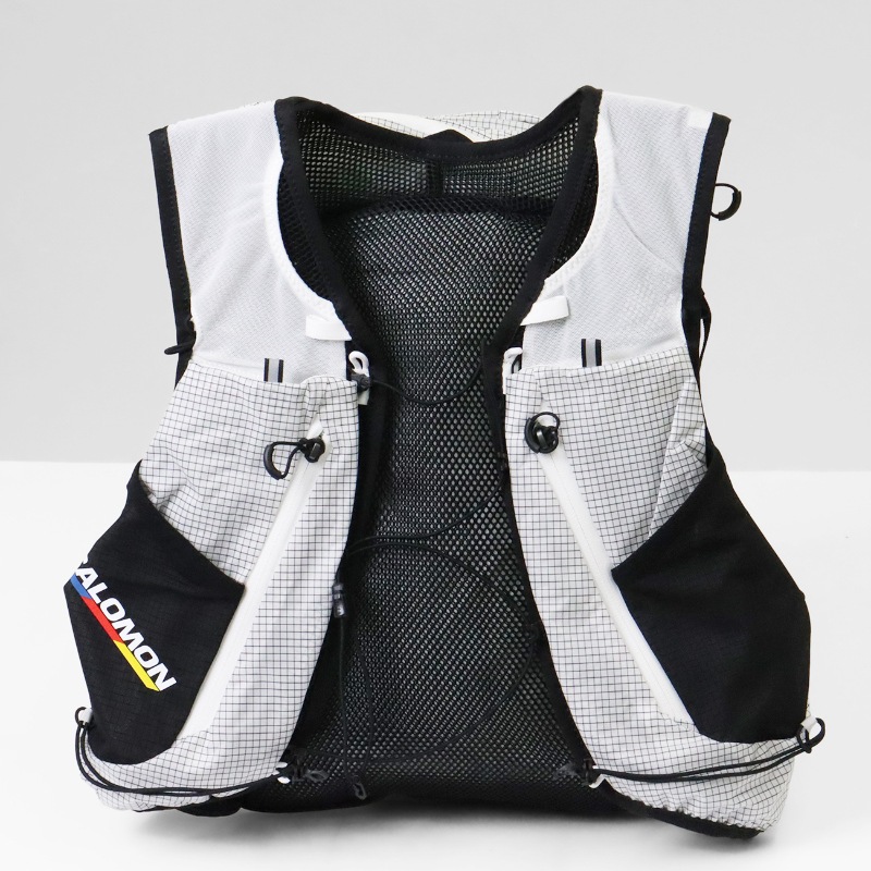 サロモン SALOMON ランニングベスト ユニセックス ADV SKIN CROSS SEASON RACE FLAG トレイルランニング リュック バックパック ハイドレーションバッグ 2026SS M/L 15L LC2091900 ホワイト ブラック | ブランド [正規取扱店]
