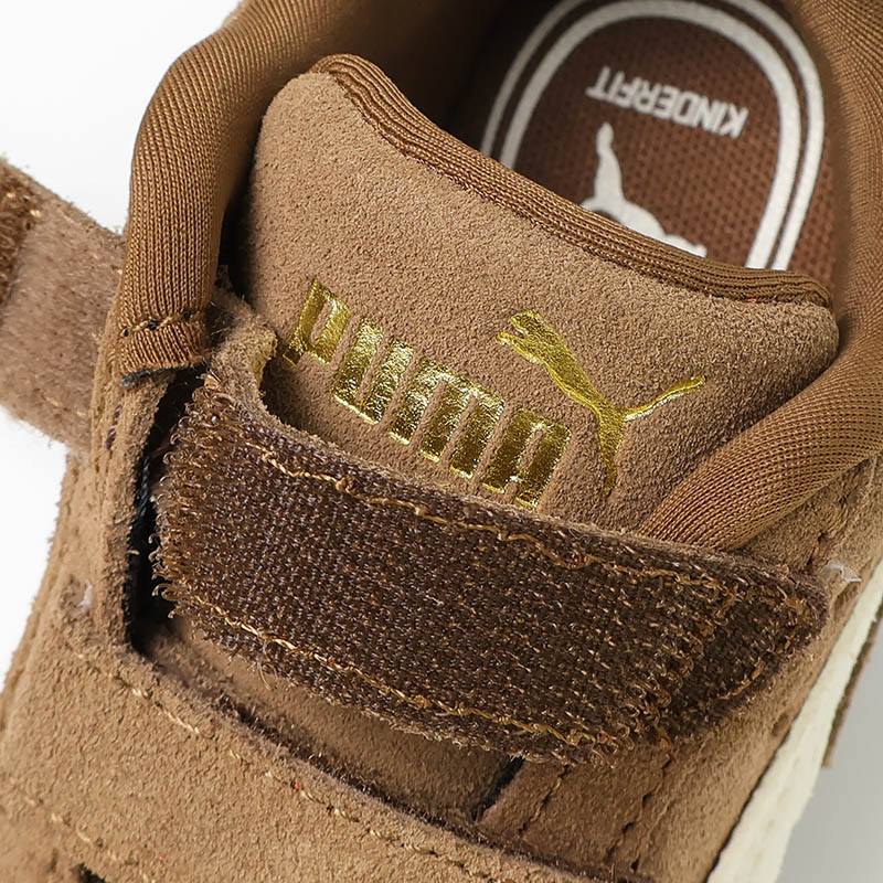 プーマ PUMA ベビー スニーカー スピードキャット SPEEDCAT OG V INF インファント ミニ 靴 歩きはじめ 幼児 男の子 女の子 キッズ 子供 マジックテープ 軽量 レザー 牛革 刺繍 スポーティー 2026年秋冬 新作 405961 | ブランド [正規取扱店]