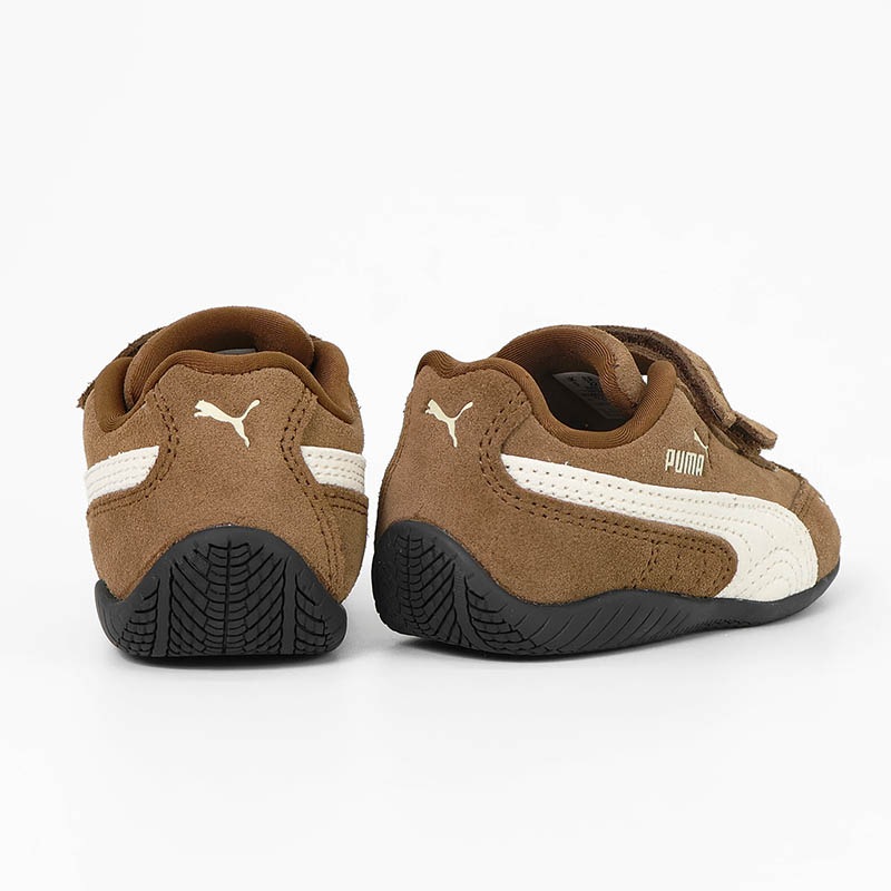 プーマ PUMA ベビー スニーカー スピードキャット SPEEDCAT OG V INF インファント ミニ 靴 歩きはじめ 幼児 男の子 女の子 キッズ 子供 マジックテープ 軽量 レザー 牛革 刺繍 スポーティー 2026年秋冬 新作 405961 | ブランド [正規取扱店]