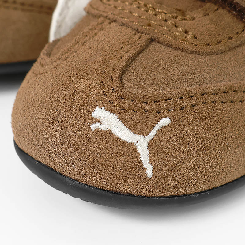 プーマ PUMA ベビー スニーカー スピードキャット SPEEDCAT OG V INF インファント ミニ 靴 歩きはじめ 幼児 男の子 女の子 キッズ 子供 マジックテープ 軽量 レザー 牛革 刺繍 スポーティー 2026年秋冬 新作 405961 | ブランド [正規取扱店]