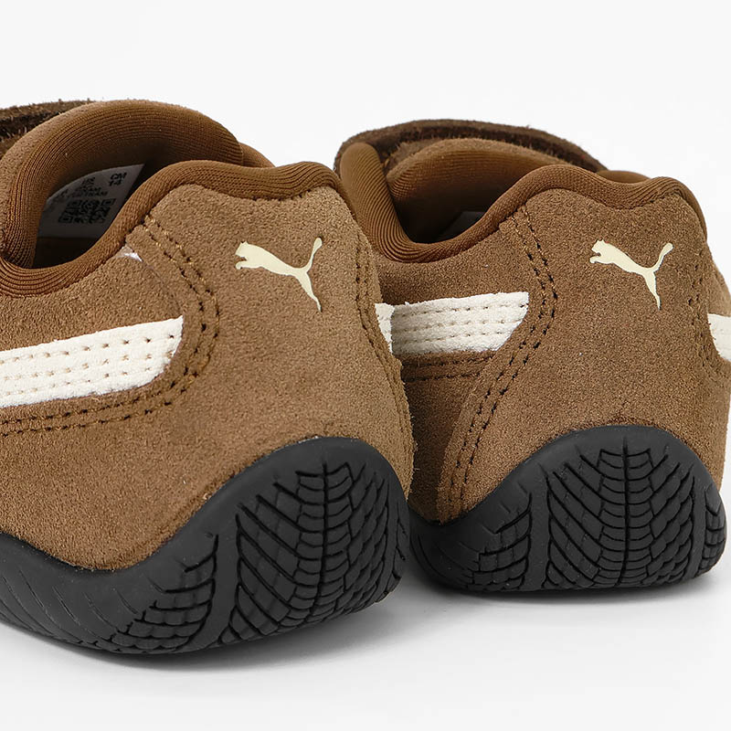 プーマ PUMA ベビー スニーカー スピードキャット SPEEDCAT OG V INF インファント ミニ 靴 歩きはじめ 幼児 男の子 女の子 キッズ 子供 マジックテープ 軽量 レザー 牛革 刺繍 スポーティー 2026年秋冬 新作 405961 | ブランド [正規取扱店]