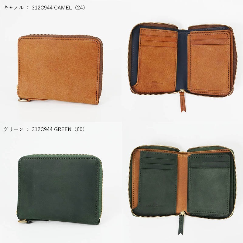 クリード Creed 二つ折り財布 UDUK ウドゥク L字ジップ ミドル