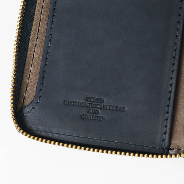 クリード Creed 二つ折り財布 UDUK ウドゥク L字ジップ ミドル