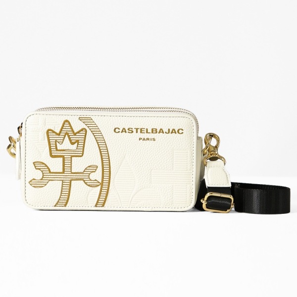 カステルバジャック CASTELBAJAC ショルダーバッグ CANNELE カヌレ メンズ レディース ミニショルダー 斜め掛け ロゴ 各色 035121 | ブランド [正規取扱店]
