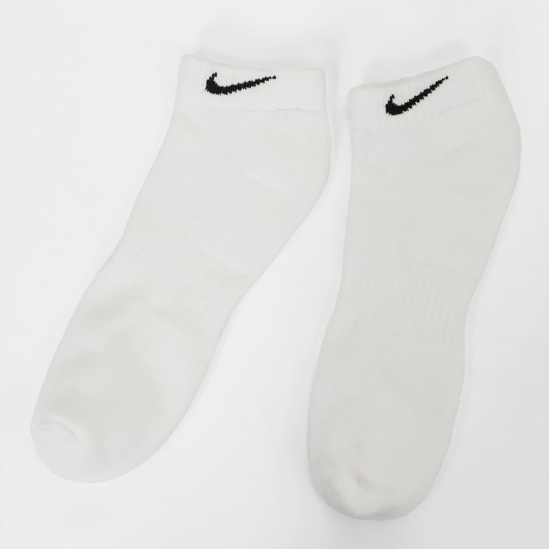 ナイキ NIKE ソックス 3足組 エブリデイ クッションド 3P 靴下 ユニセックス トレーニング LOW ローソックス ロゴ ホワイト ブラック SX7670 100 | ブランド [正規取扱店]