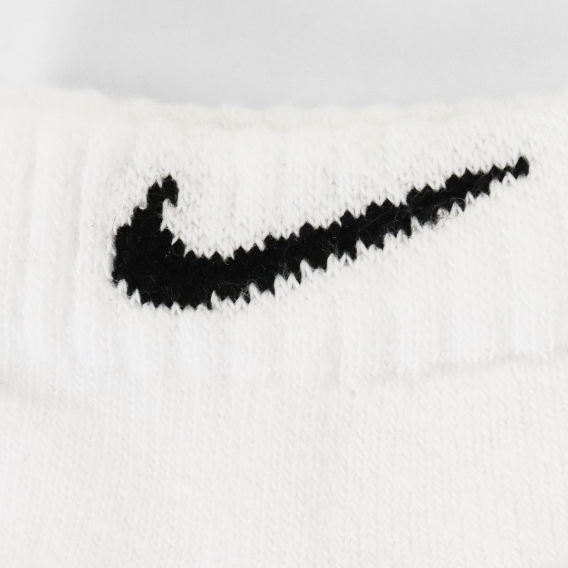 ナイキ NIKE ソックス 3足組 エブリデイ クッションド 3P 靴下 ユニセックス トレーニング LOW ローソックス ロゴ ホワイト ブラック SX7670 100 | ブランド [正規取扱店]