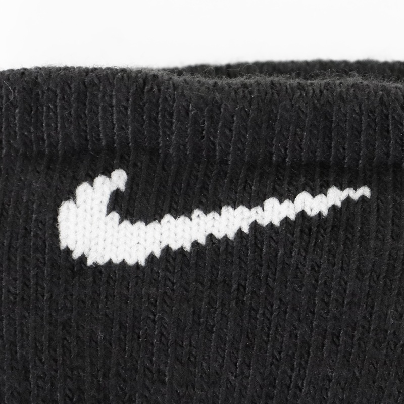 ナイキ NIKE ソックス 6足組 パフォーマンス クッションド ノーショウ 6P 靴下 キッズ トレーニングソックス スニーカー丈 アンクルソックス 子供用 ロゴ ブラック ホワイト SX6911 010 | ブランド [正規取扱店]