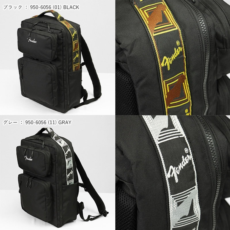 フェンダー Fender バックパック モノグラムストラップ メンズ