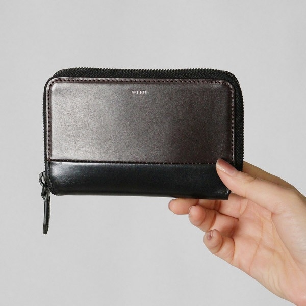 フィレール Filer 二つ折り財布 BASE MIDDLE WALLET ベース ミドル ウォレット ラウンド型 レザー メンズ レディース 各色 LY-009 | ブランド [正規取扱店]