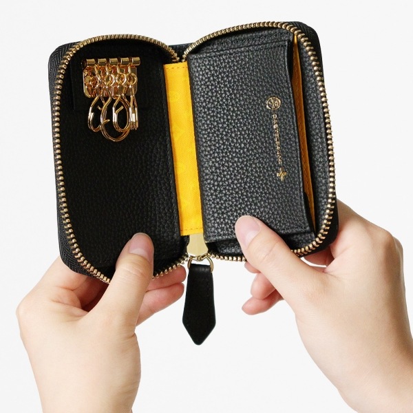 カステルバジャック CASTELBAJAC キーケース CANNELE カヌレ メンズ レディース ラウンドファスナー レザー ロゴ 各色 035621 | ブランド [正規取扱店]