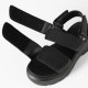 ハンター HUNTER サンダル メンズ レディース シティ リベル レザー ヒール ストラップ サンダル CITY REBEL LEATHER HEEL STRAP SANDAL ブラック BLACK 靴 UFD3110LEA-BLK | ブランド [正規取扱店]