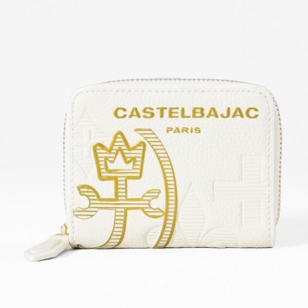 カステルバジャック CASTELBAJAC 小銭入れ BOX型 CANNELE カヌレ メンズ レディース ラウンドファスナー コインケース レザー ロゴ 各色 035622 | ブランド [正規取扱店]