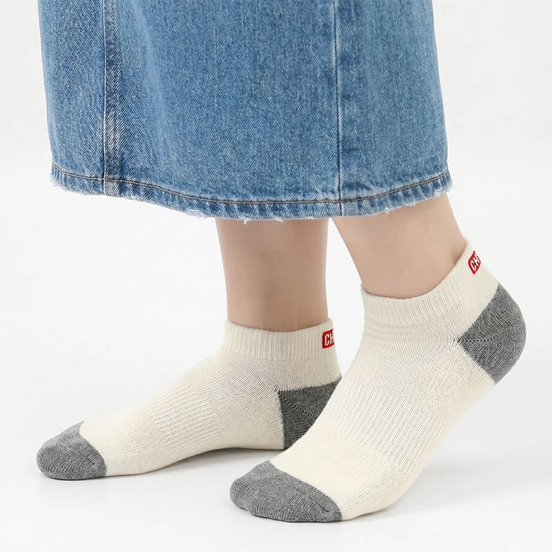 チャムス CHUMS ソックス 3足組 靴下 ロゴ アンクルソックス 3P メンズ レディース スニーカー丈 くるぶし丈 S/M CH06-1133 | ブランド [正規取扱店]