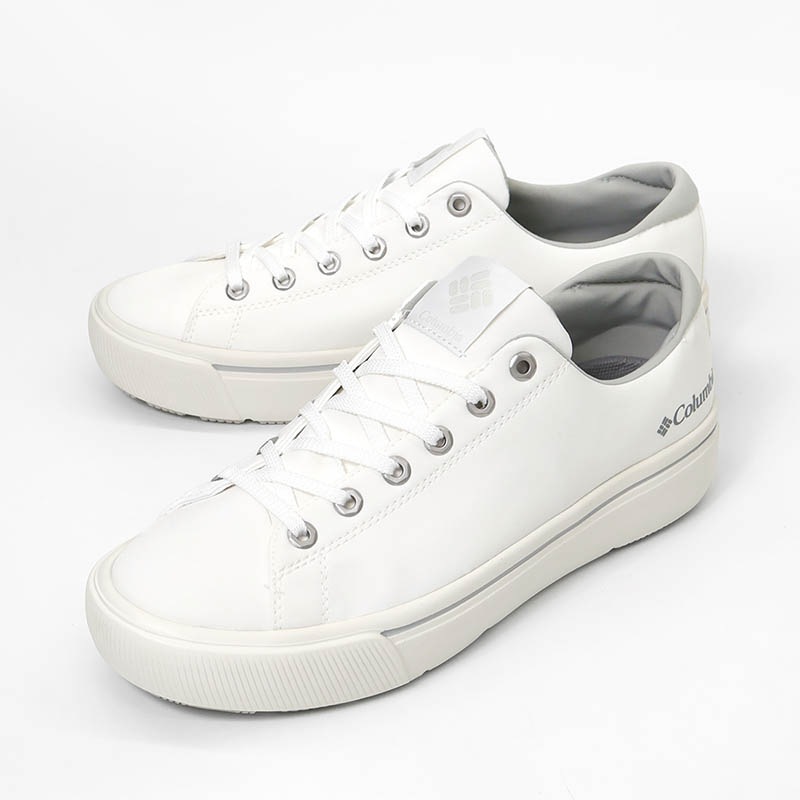 コロンビア Columbia スニーカー ホーソンレイン ロー HAWTHORNE RAIN LO ウォータープルーフ メンズ レディース 防水 レインシューズ 靴 2026SS YU7149 100 ホワイト | ブランド [正規取扱店]