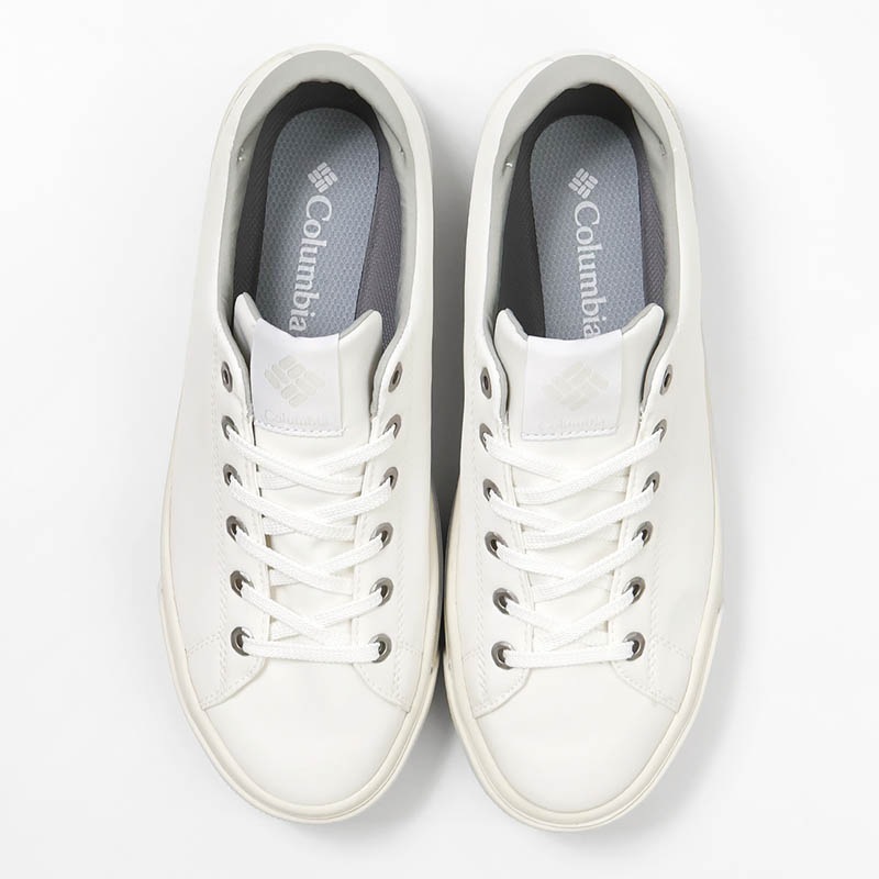 コロンビア Columbia スニーカー ホーソンレイン ロー HAWTHORNE RAIN LO ウォータープルーフ メンズ レディース 防水 レインシューズ 靴 2026SS YU7149 100 ホワイト | ブランド [正規取扱店]