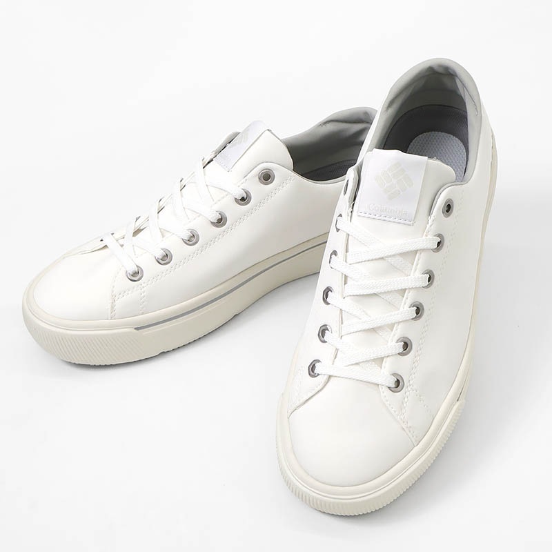 コロンビア Columbia スニーカー ホーソンレイン ロー HAWTHORNE RAIN LO ウォータープルーフ メンズ レディース 防水 レインシューズ 靴 2026SS YU7149 100 ホワイト | ブランド [正規取扱店]