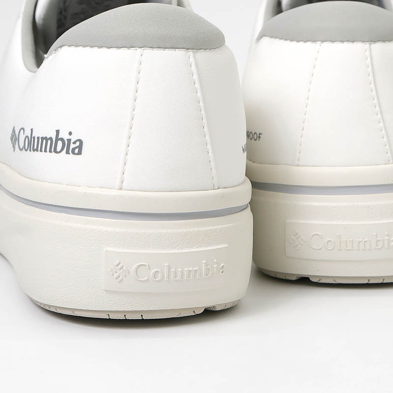コロンビア Columbia スニーカー ホーソンレイン ロー HAWTHORNE RAIN LO ウォータープルーフ メンズ レディース 防水 レインシューズ 靴 2026SS YU7149 100 ホワイト | ブランド [正規取扱店]