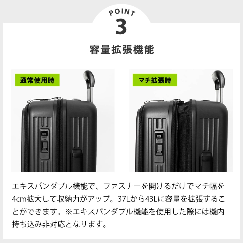 バーマス BERMAS スーツケース INTER CITY BS インターシティ フロント
