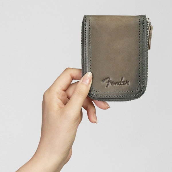フェンダー Fender 小銭入れ サンバースト ロゴ ラウンドファスナー コインケース メンズ レディース レザー 各色 950-501 | ブランド [正規取扱店]