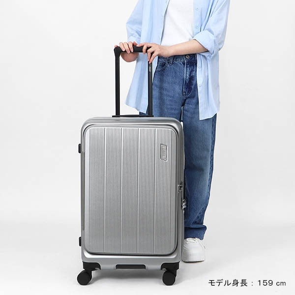コールマン Coleman スーツケース フロントオープン キャリーケース M