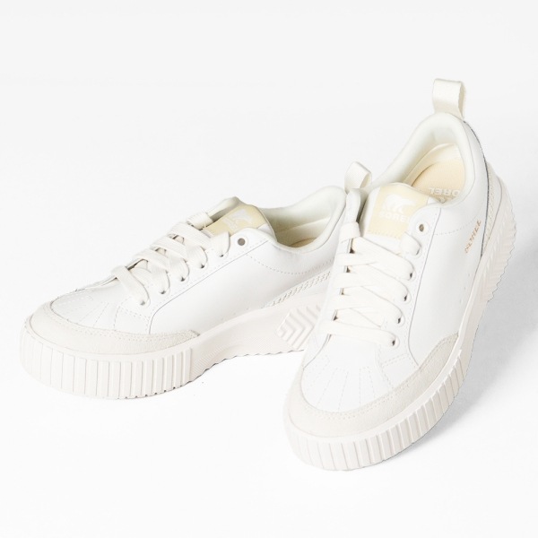ソレル SOREL スニーカー レディース オーエヌエー アベニュー ロウ スニーカー ONA AVE LOW SNEAKER Sea Salt Bleached Ceramic 靴 防水 NL5139 125 | ブランド [正規取扱店]
