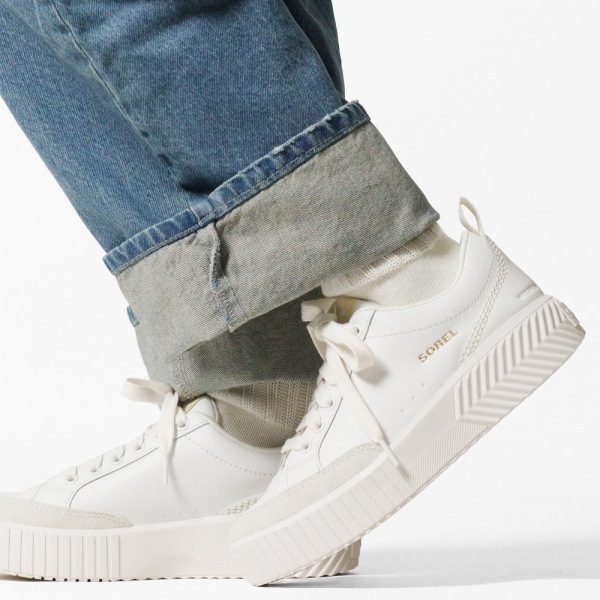 ソレル SOREL スニーカー レディース オーエヌエー アベニュー ロウ スニーカー ONA AVE LOW SNEAKER Sea Salt Bleached Ceramic 靴 防水 NL5139 125 | ブランド [正規取扱店]