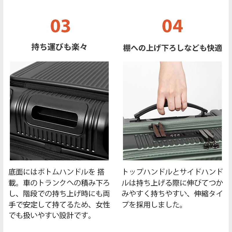 バーマス BERMAS スーツケース INTER CITY BS インターシティ フロント