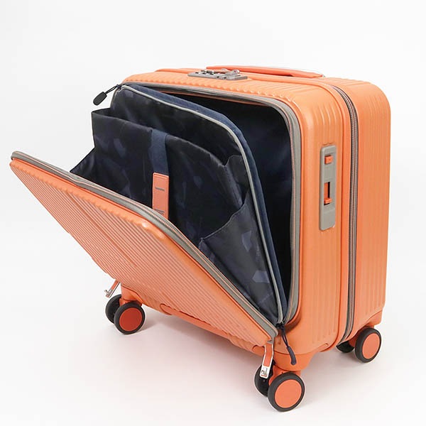 イノベーター innovator スーツケース 33L Sサイズ フロントオープン ビジネスキャリー 4輪 機内持ち込み 1泊 2泊 各色 INV20 | ブランド [正規取扱店]