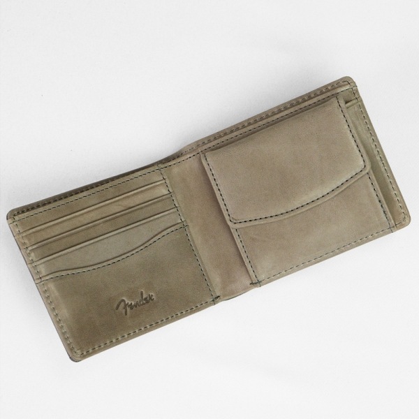 フェンダー Fender 二つ折り財布 サンバースト ロゴ ミニ財布 メンズ レディース レザー 950-502 | ブランド [正規取扱店]