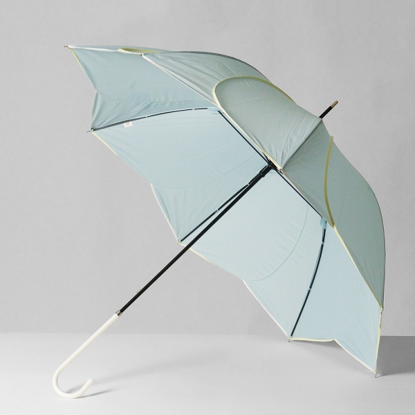 ビコーズ because 雨晴兼用 長傘 58cm バイカラーパイピング Bicolor