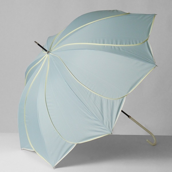 ビコーズ because 雨晴兼用 長傘 58cm バイカラーパイピング Bicolor
