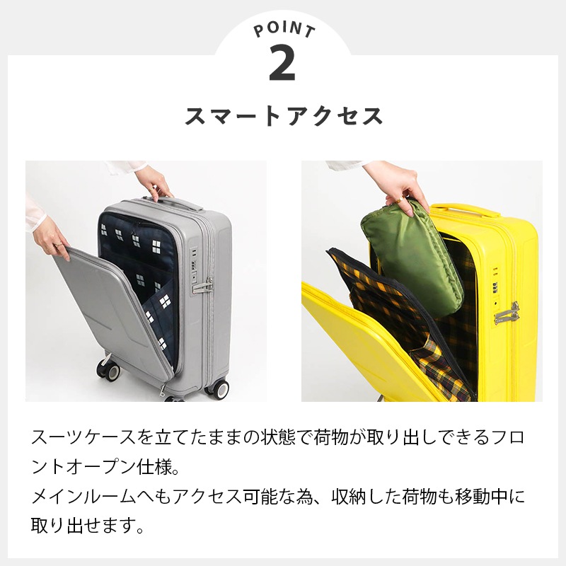 イノベーター innovator スーツケース 35L Sサイズ IV18 カップ