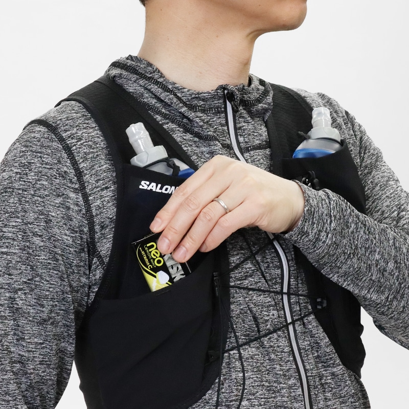 サロモン SALOMON ランニングベスト ユニセックス GRVL SKIN 4