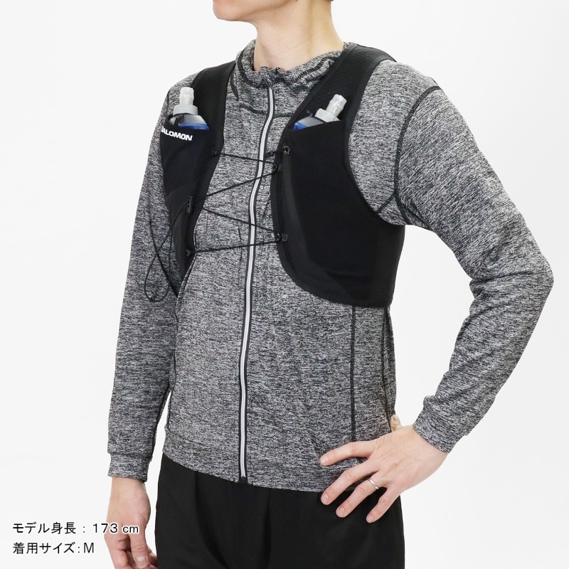 サロモン SALOMON ランニングベスト ユニセックス GRVL SKIN 4