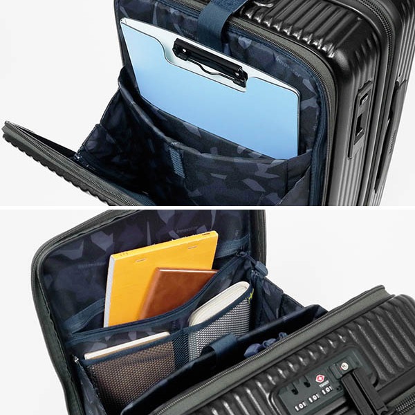 イノベーター innovator スーツケース 38L Sサイズ フロントオープン キャリーケース 4輪 機内持ち込み 1泊 2泊 各色 INV50 | ブランド [正規取扱店]