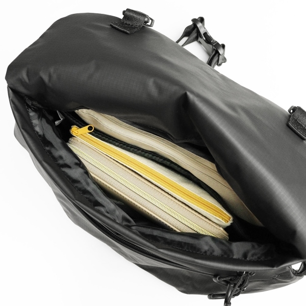 マイケルリンネル Michael Linnell ショルダーバッグ A.R.M.S アーミーコーティング メッセンジャーバッグ メンズ レディース 6L 撥水 軽量 ブラック MLAC-27 | ブランド [正規取扱店]