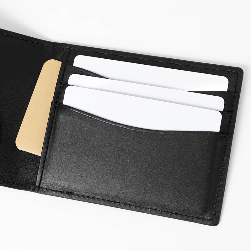 ペッレモルビダ PELLE MORBIDA 二つ折り財布 Barca バルカ メンズ コンパクトウォレット レザー ブラック PMO-BA729 | ブランド [正規取扱店]