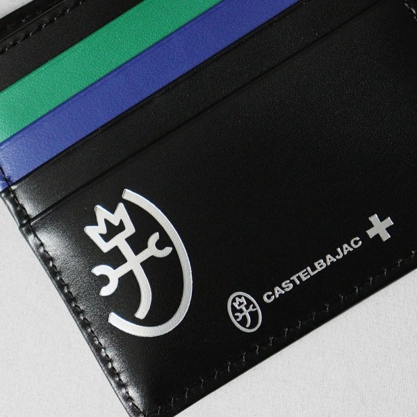 カステルバジャック CASTELBAJAC 二つ折り財布 プレス ロゴ ミニ財布 メンズ レディース レザー 各色 57615 | ブランド [正規取扱店]