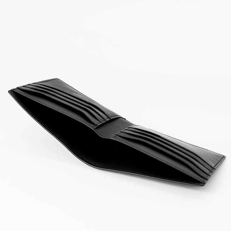 ペッレモルビダ PELLE MORBIDA 二つ折り財布 Barca バルカ メンズ コンパクトウォレット レザー ブラック PMO-BA735 | ブランド [正規取扱店]