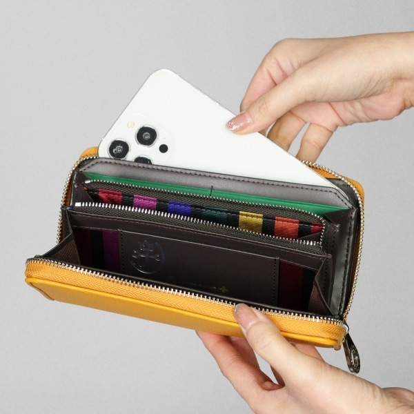 カステルバジャック CASTELBAJAC ラウンドファスナー 長財布 プレス ロゴ メンズ レディース レザー 各色 57616 | ブランド [正規取扱店]