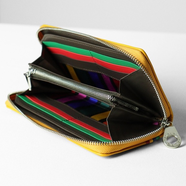 カステルバジャック CASTELBAJAC ラウンドファスナー 長財布 プレス ロゴ メンズ レディース レザー 各色 57616 | ブランド [正規取扱店]