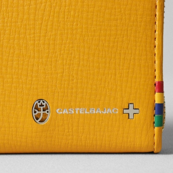 カステルバジャック CASTELBAJAC ラウンドファスナー 長財布 プレス ロゴ メンズ レディース レザー 各色 57616 | ブランド [正規取扱店]