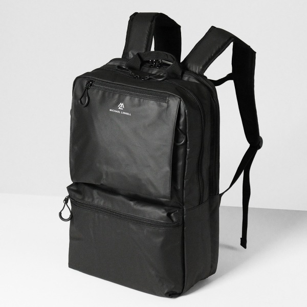マイケルリンネル Michael Linnell バックパック A.R.M.S アーミーコーティング ベーシック デイパック メンズ レディース 22L 撥水 軽量 ブラック MLAC-29 | ブランド [正規取扱店]