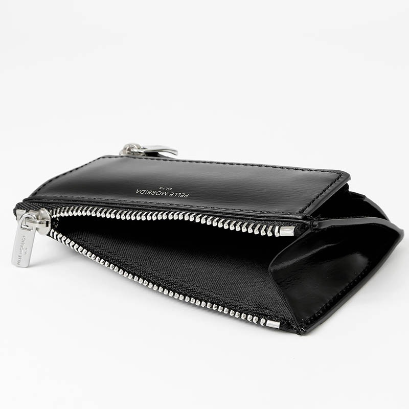 ペッレモルビダ PELLE MORBIDA 小銭入れ Barca バルカ メンズ コインケース コンパクトウォレット レザー ブラック PMO-BA736 | ブランド [正規取扱店]