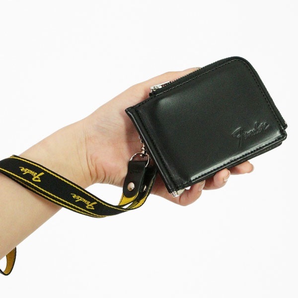 フェンダー Fender マネークリップ モノグラムストラップ ギターピック付き 小銭入れ コインケース メンズ レザー 各色 950-701 | ブランド [正規取扱店]