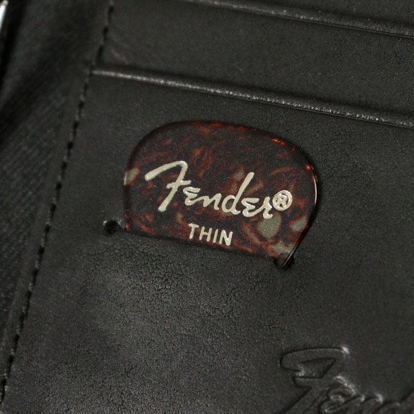 フェンダー Fender マネークリップ モノグラムストラップ ギターピック付き 小銭入れ コインケース メンズ レザー 各色 950-701 | ブランド [正規取扱店]
