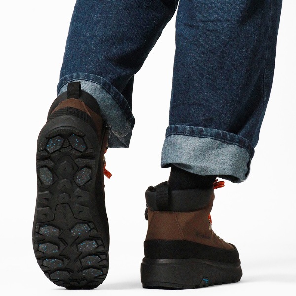 コロンビア Columbia ブーツ メンズ レディース イエローテイル アイスマジック ショーティ ウォータープルーフ YELLOWTAIL ICE-MAGIC SHORTY WP ダークブラウン 靴 ショート丈 保温 防水 YU1461 202 Dark Brown | ブランド [正規取扱店]